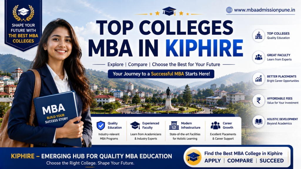 Top MBA colleges in Nagaland near Kiphire comparison table with fees