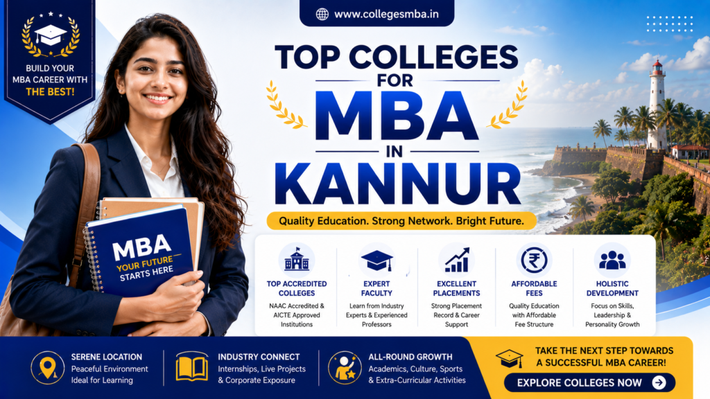 Top MBA colleges in Kannur comparison table with fees