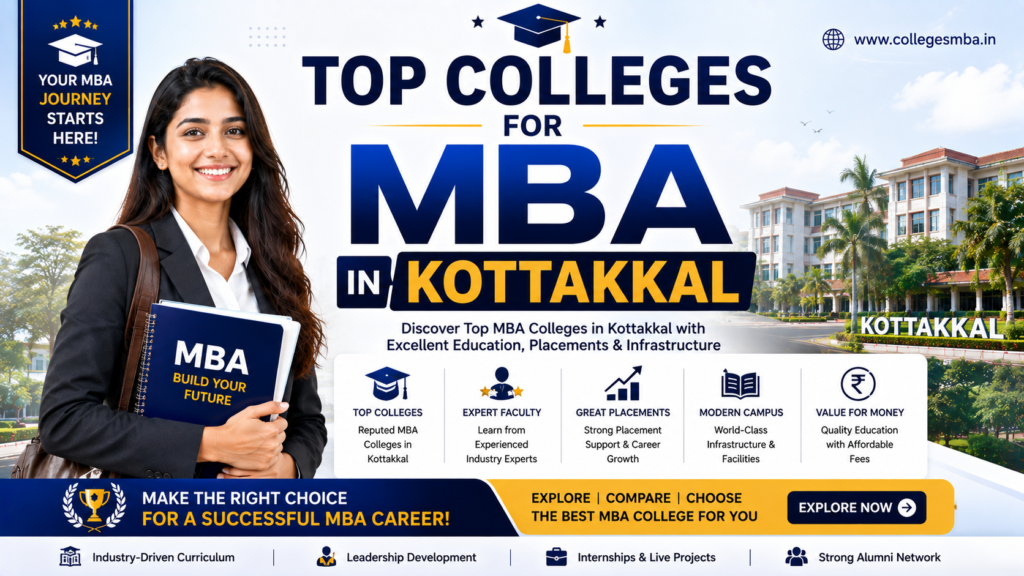 Top MBA colleges near Kottakkal and Malappuram comparison table with fees
