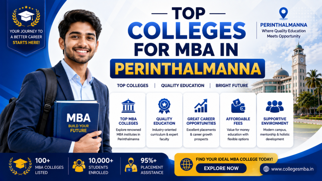 Top MBA colleges near Perinthalmanna comparison table with fees